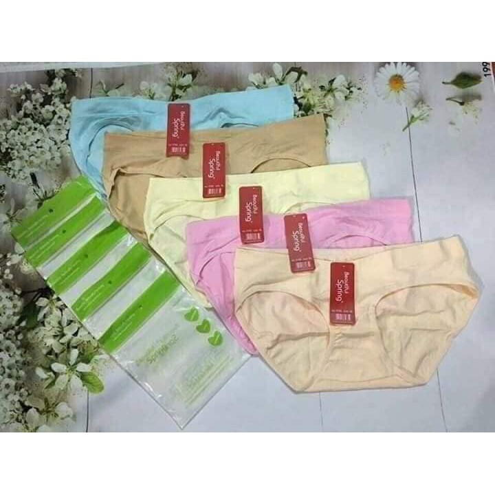 quần lót bầu đóng túi zip. 1 lố gồm 10 chiếc đủ màu