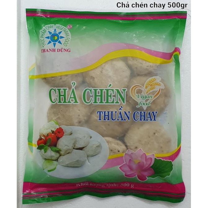 🍀 Vegan - Chả Chén Thuần Chay Thanh Dũng / Vegan "Cha Chen" 500gr  - giao hỏa tốc Hồ Chí Minh