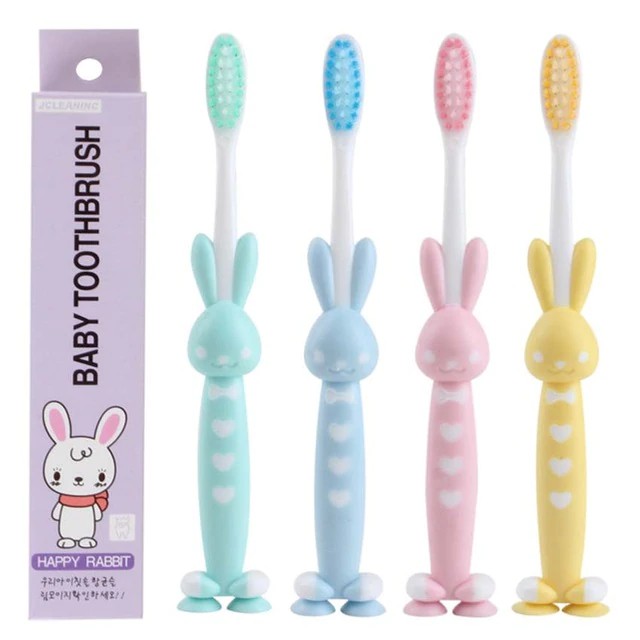 SET 4 BÀN CHẢI ĐÁNH RĂNG TRẺ EM XUẤT NHẬT