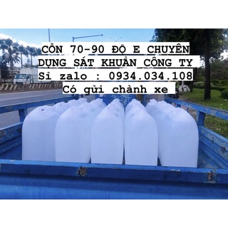 [Tân Phú-HOẢ TỐC] CỒN Y TẾ ETHANOL 70 ĐỘ CAN ĐÚNG 30Lít