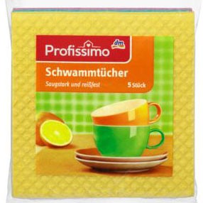 KHĂN LAU ĐA NĂNG XỐP VẢI PROFISSIMO được các bà nội trợ Đức tin dùng
