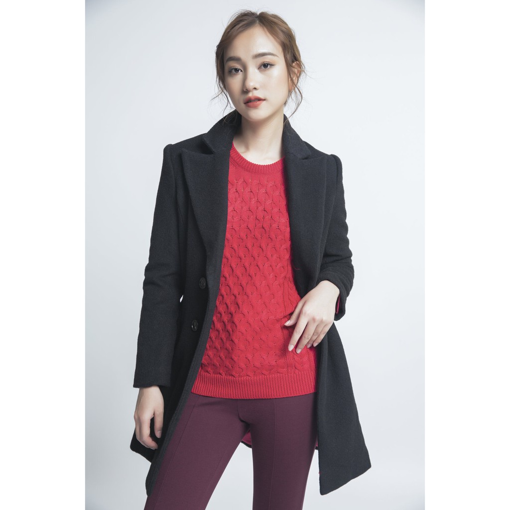 [NHẬP WABRTL5 GIẢM 10% TỐI ĐA 50K ĐH 250K ]Áo khoác dạ Nữ dáng xòe IVY moda MS 71M4084
