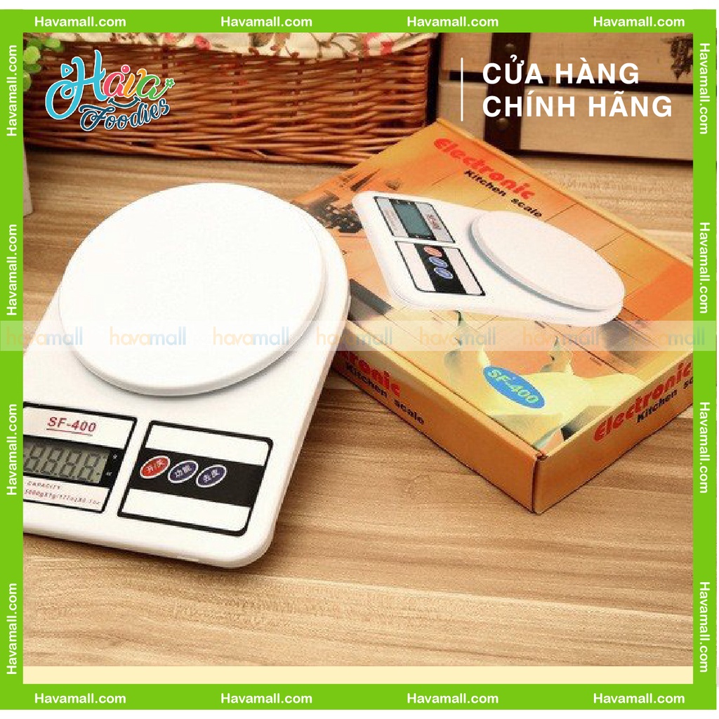 [HÀNG CHÍNH HÃNG] Cân Điện Tử Mini Electronic SF 400 – Electronic Kitchen Scale