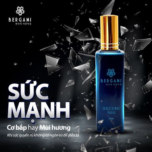 Combo Nước Hoa Nam Thơm Lâu Bergami Savage và Shocking Man, Nước Hoa Chính Hãng Mùi Hương Nam Tính, Lưu Hương 6H 35ml