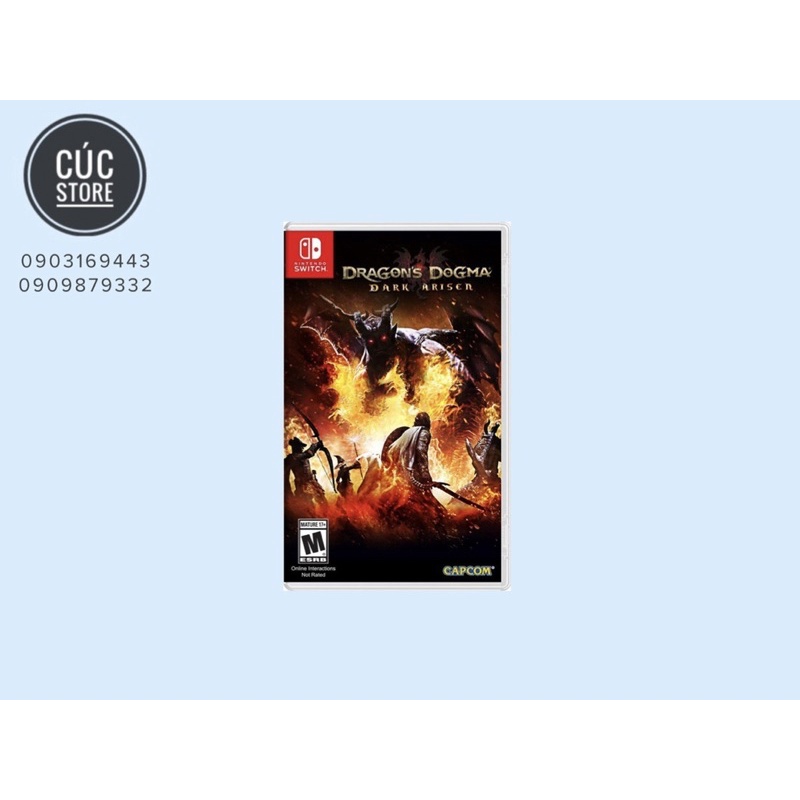 Băng chơi game Nintendo Switch: Dragon's Dogma: Dark Arisen