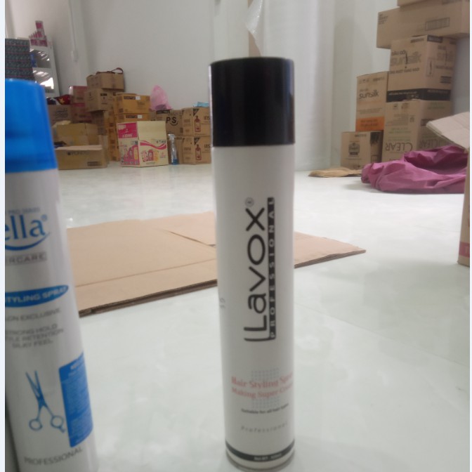 [HSD 10/2021] Keo tạo nếp tóc siêu sóng Lavox Professional(420ml)