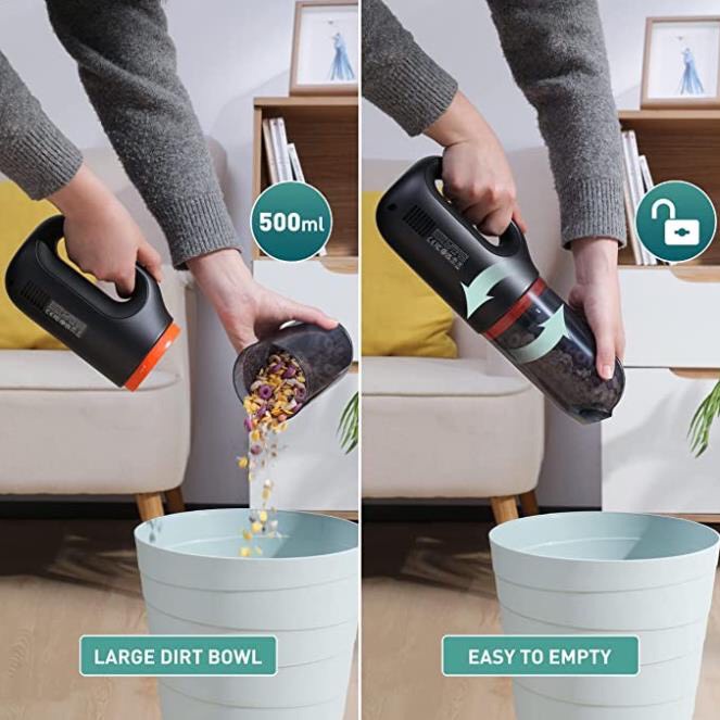 Máy Hút Bụi Cầm Tay Không Dây Baseus A7 78W, 6000Pa, pin 2000 mAh, Hộp chứa dung tích 0.5 lít LVC022 Chính Hãng