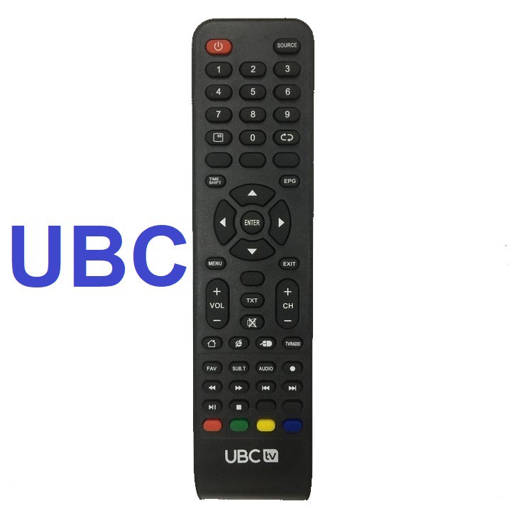 Remote điều khiển tivi UBC smart mẫu 2