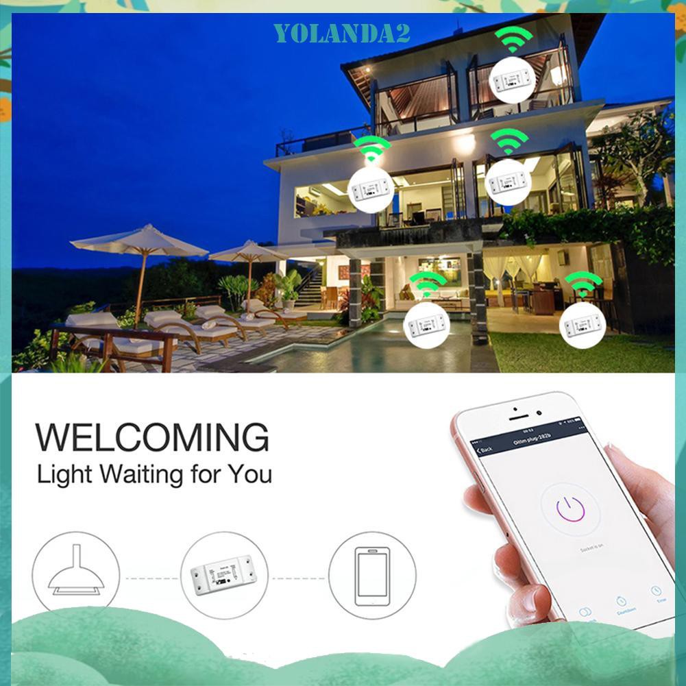 Công tắc điều khiển từ xa thông minh kết nối Wifi tiện lợi dễ sử dụng