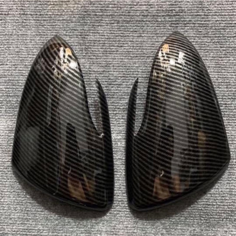 Bộ 2 ốp gáo gương xe Elantra 2016 đến 2023 Mạ Crom/Carbon Cao Cấp chống xước cho xe