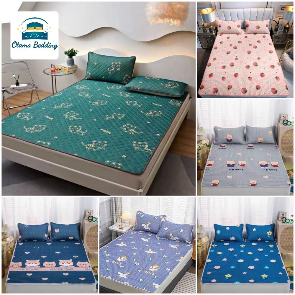 Chiếu điều hòa cao su 2D tencel latex nhập khẩu, chiếu cao su non tản nhiệt thoáng khí - Otama Bedding