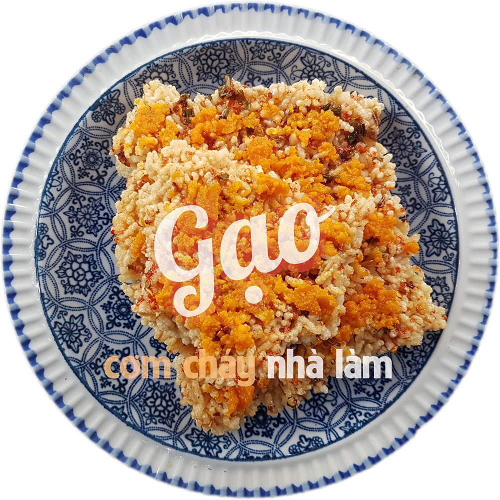 GẠO FOOD - CƠM CHÁY CHÀ BÔNG TRỨNG MUỐI - 250G