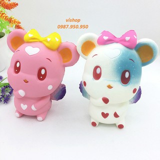 TOÀN QUỐC - ĐỒ CHƠI SQUISHY SÓC BAY TRÁI TIM