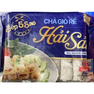 Chả giò rế hải sản bếp 5 sao 500g