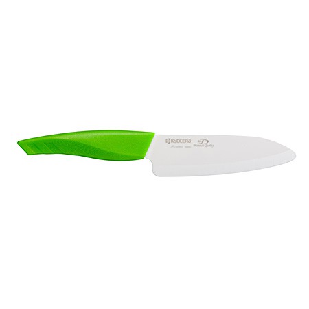 Dao gốm sứ Kyocera Ceramic Knife FKR-135 135mm - Nhật Bản (Xanh lá)