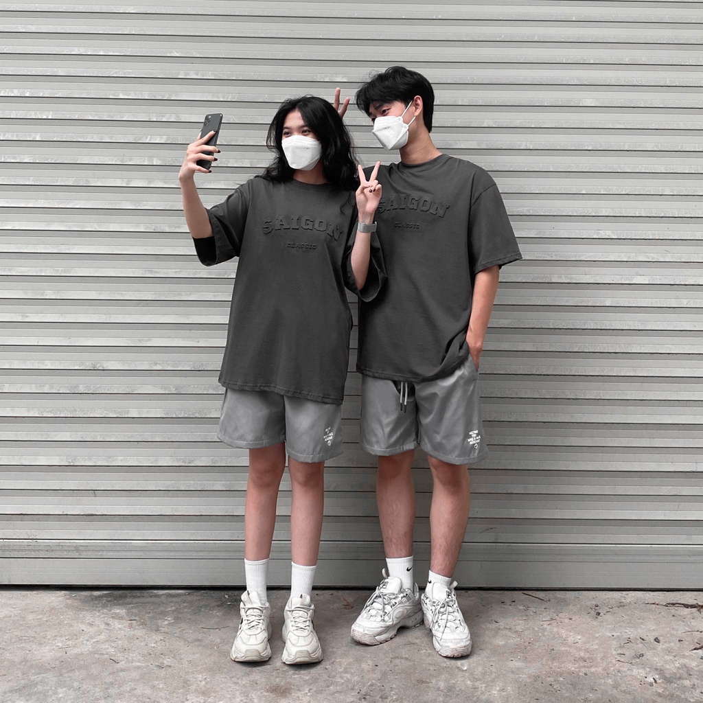 ÁO THUN FF FORM RỘNG SIGNATURE SAIGON CLASSIC TEE,VẢI THUN 2 CHIỀU COTTON 250GSM