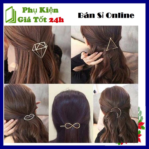 Kẹp Tóc Nhiều Mẫu Dễ Thương Phong Cách Hàn Quốc