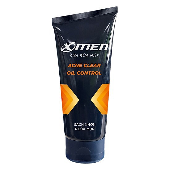 Sữa rửa mặt cho nam Xmen Acne Clear sạch nhờn, ngừa mụn (50gr -100gr)