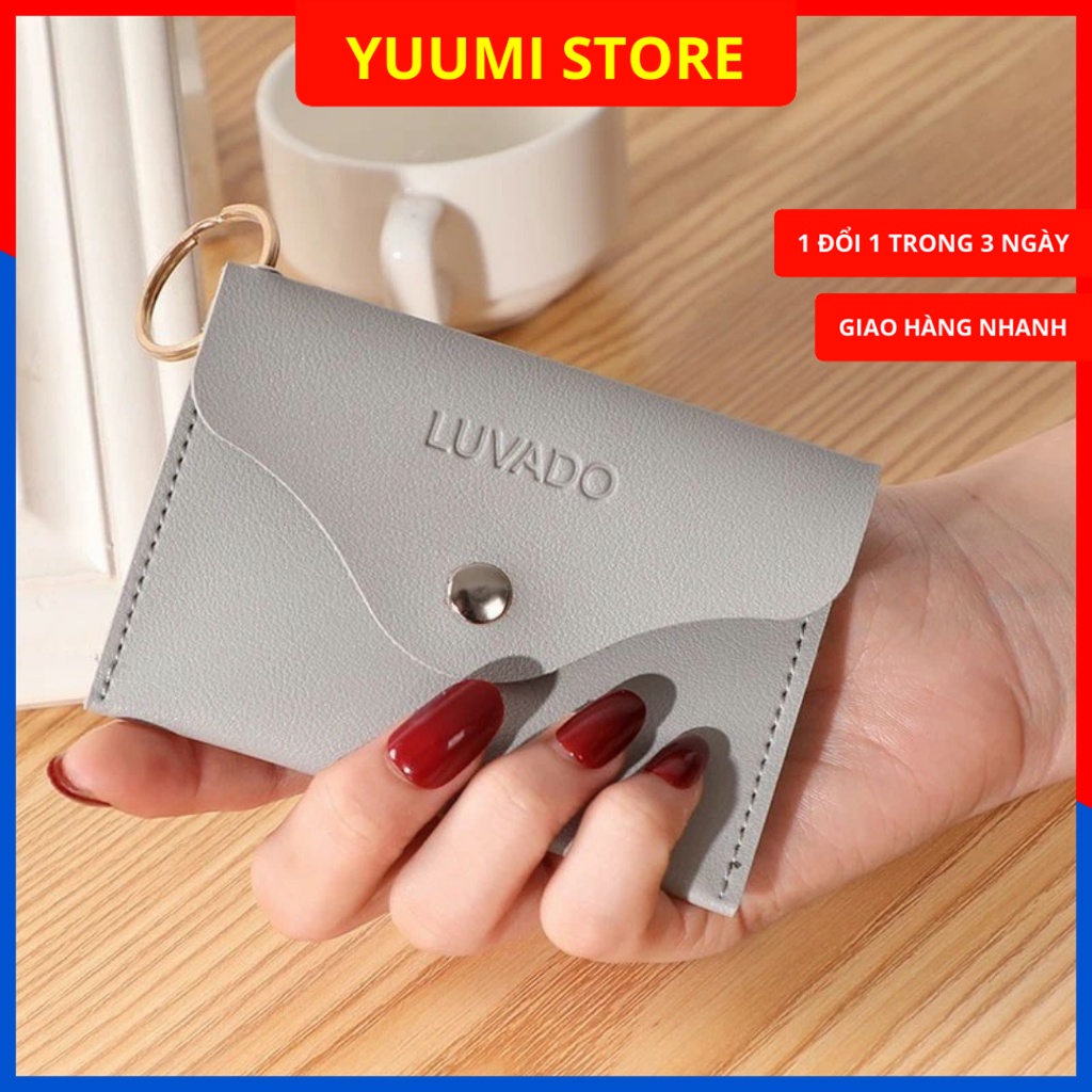 【❣️GIÁ XƯỞNG】Ví Nữ Mini Cute Nhiều Ngăn Phong Cách Hiện Đại VN02 YUUMI