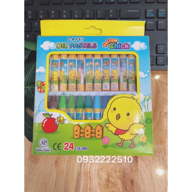 Sáp tô màu cao cấp 1234