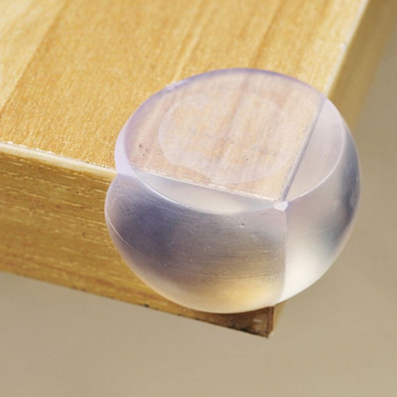 Nút silicon chuyên bọc các góc nhọn bàn, ghế tránh va đập an toàn cho trẻ em