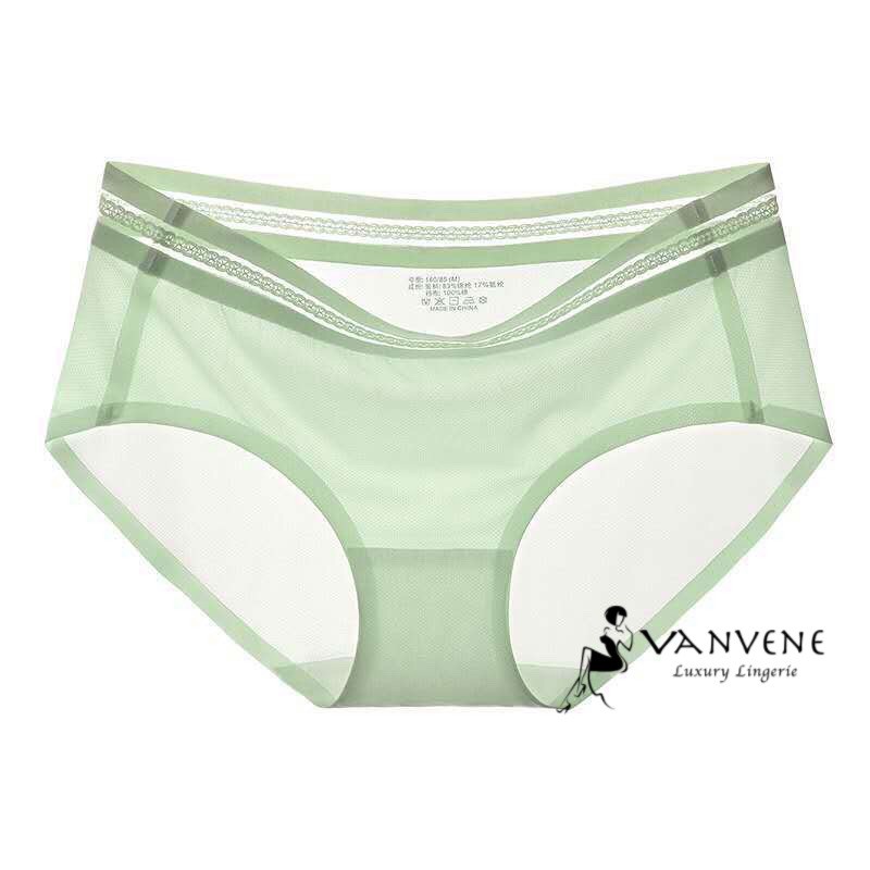 Quần lót tàng hình băng lụa thông hơi Vanvene chống hằn giấu viền tốt quần chip nữ cạp vừa với 10000 lỗ thoáng khí Q363 | BigBuy360 - bigbuy360.vn