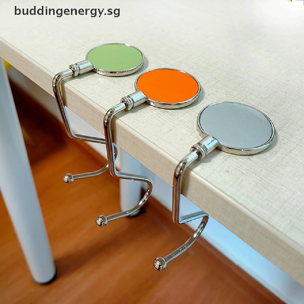 {BUDDI} Móc Treo Túi Xách Túi Xách Bằng Kim Loại Nhỏ Gọn Có Thể Gập Lại {BUDDI {BUDDI}