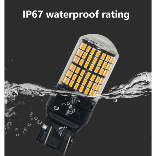 Set 1/ 2 đèn LED tín hiệu Lymoyo 1156 BA15S/ T20 7440/ 1156 BAU15S cho xe hơi