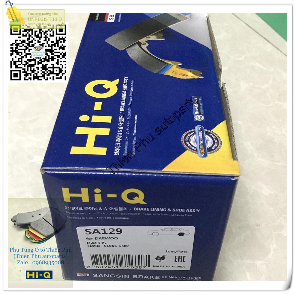 Bố Thắng / Má Phanh Gentra (02- ) + Matiz 3 + Aveo (10- ) + SPARK (10 - )