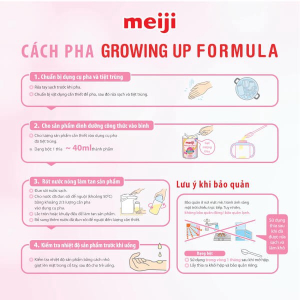 [ Date 10/24 ]Sữa Bột Meiji Nhập Khẩu Số 1 Lon 800g