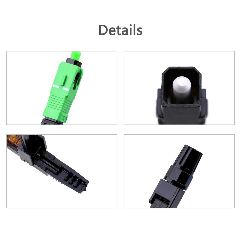 Đầu fast connect quang FTHH chuẩn SC/APC - bảo hành chất lượng