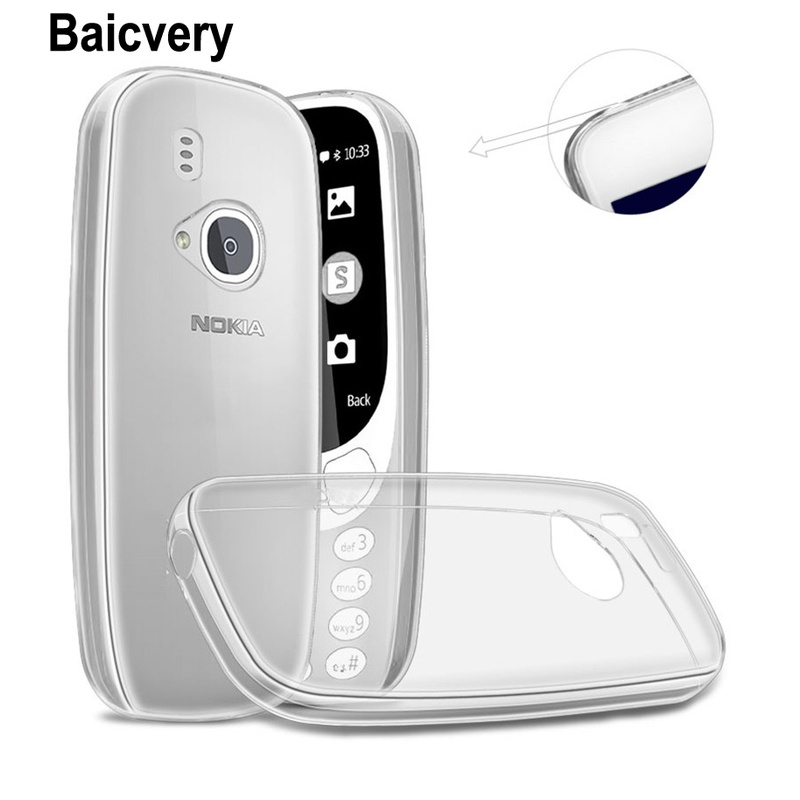 Ốp lưng Nokia 3310 2017 Vỏ silicon TPU cho vỏ bảo vệ Nokia 3310 2G