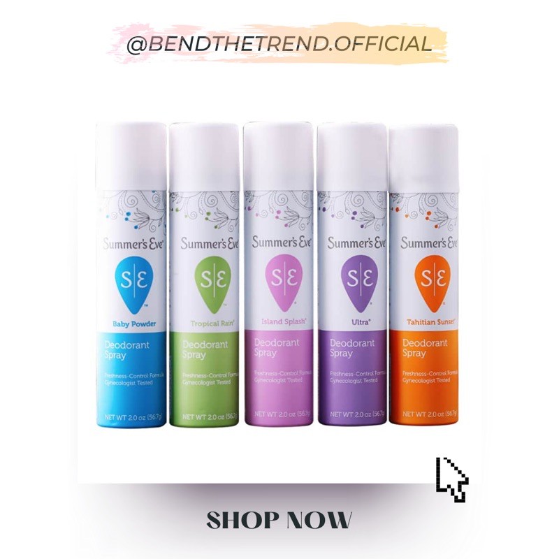 CHAI XỊT THƠM PHỤ KHOA KHỬ MÙI SUMMER’S EVE