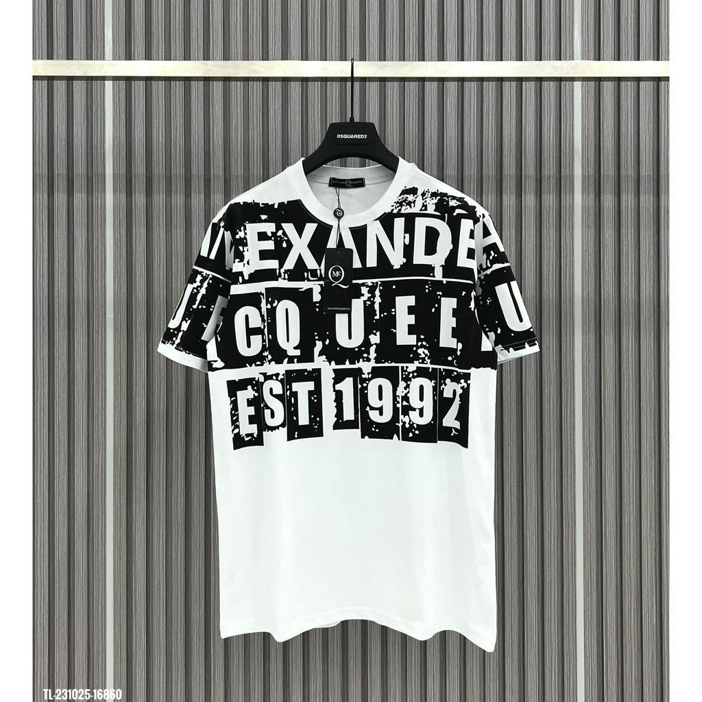 Áo Phông Loang Bụi ALEXSANDRE Đường Phố Cá Tính, Cotton Khô Mềm Mịn thấm Hút Mồ Hôi Cực Tốt