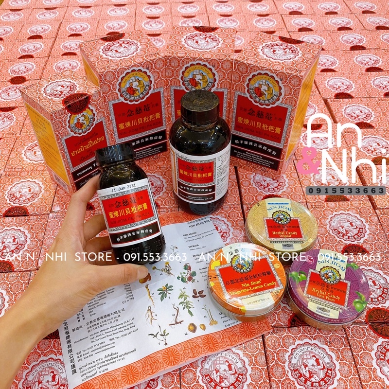 KẸO & SIRO NINJIOM HONGKONG - NIỆM TỪ AM CAO TÌ BÀ