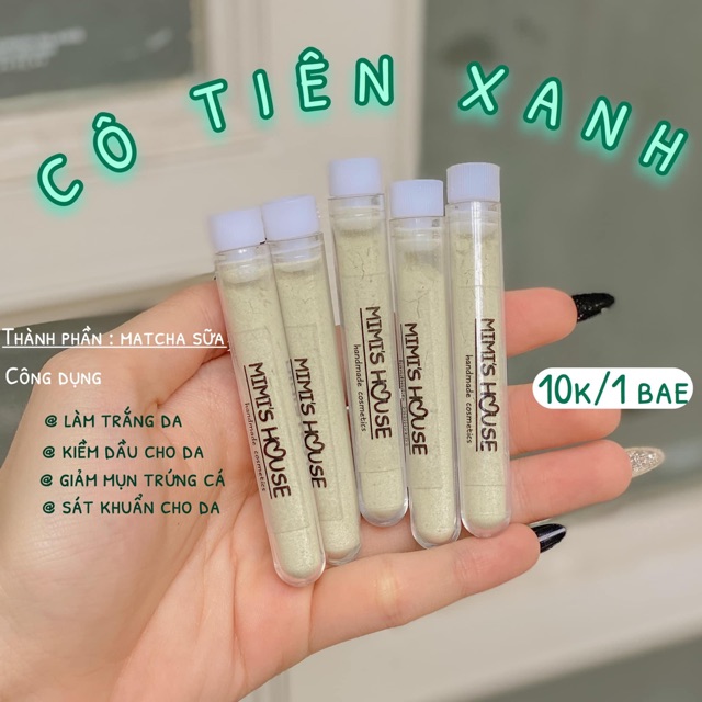 Cô tiên xanh made by Mimi House - Bột đắp mặt dưỡng da