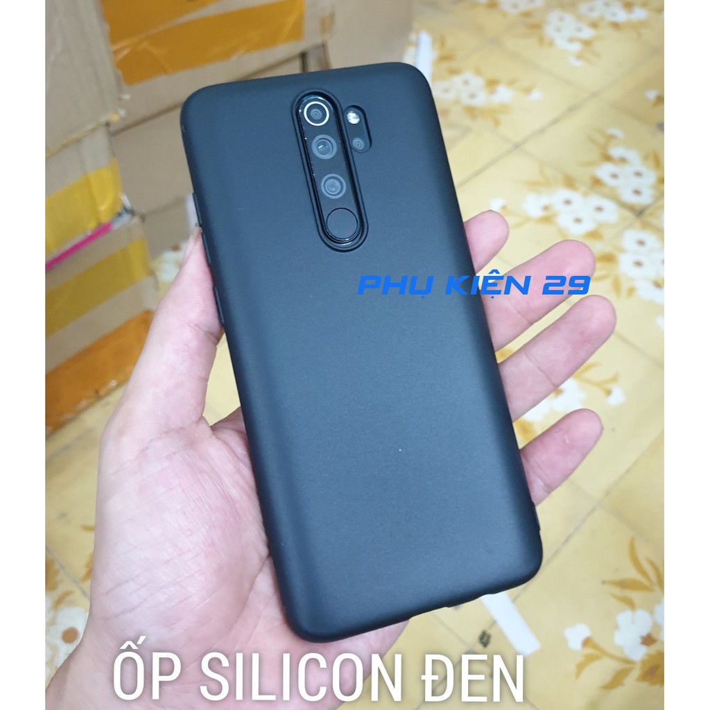 Ốp lưng silicon dẻo đen cao cấp Henyou