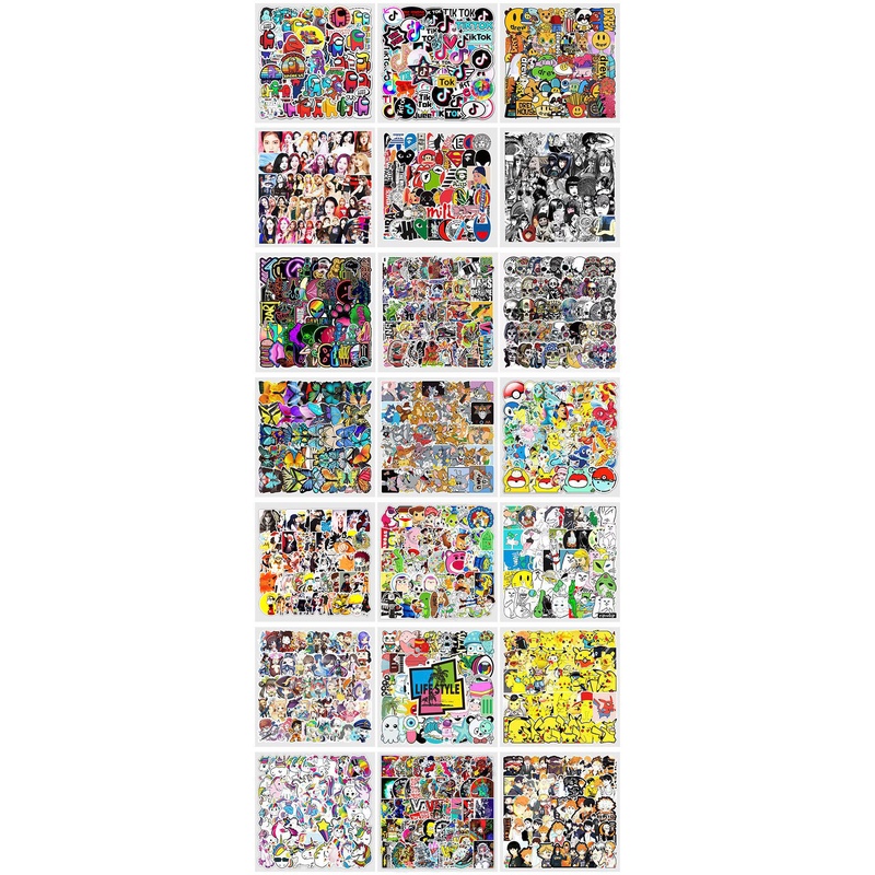 54 sticker himan naruto phim hoạt hình graffiti nhãn dán hành lý xe máy ô tô dán máy tính xách tay