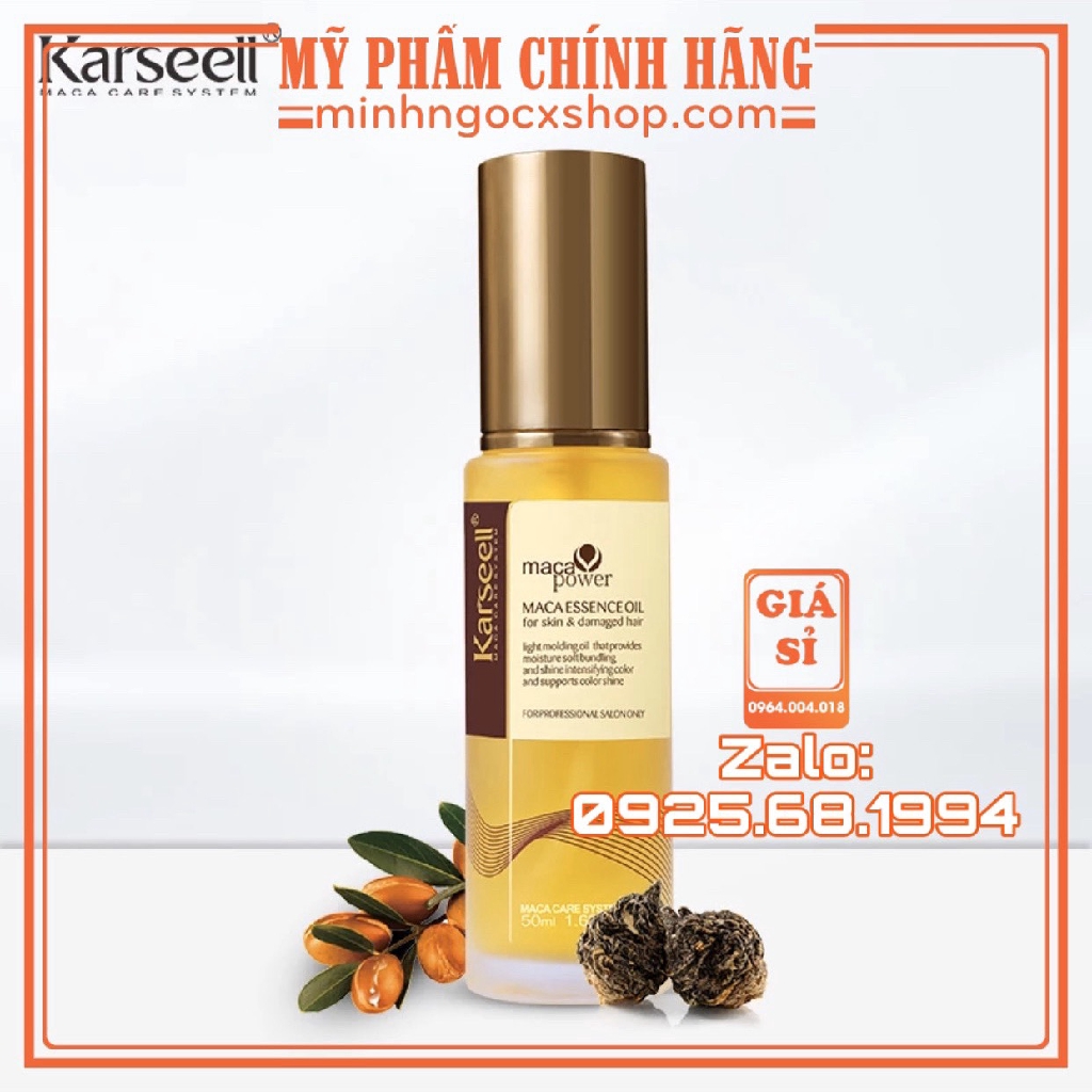 ✅[ KARSEELL ] DẦU DƯỠNG TÓC KARSEELL MACA ARGAN OIL 50ML CHÍNH HÃNG | BigBuy360 - bigbuy360.vn