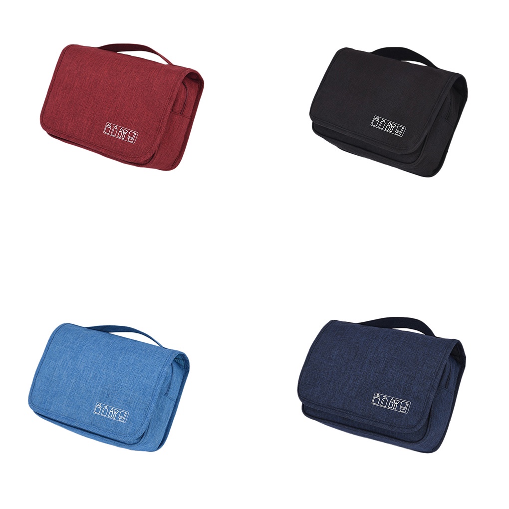 Folding hook Wash Bag Travel Storage Bag Toothbrush Lotion Makeup Tools Waterproof Organizer Handbag