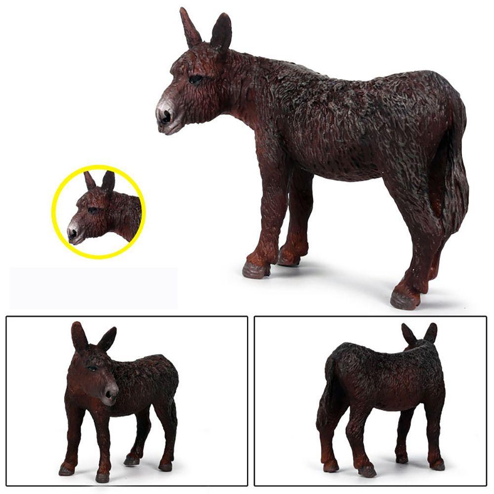 Mô Hình Chú Lừa Nông Trại LAYOR1 Sống Động Như Thật