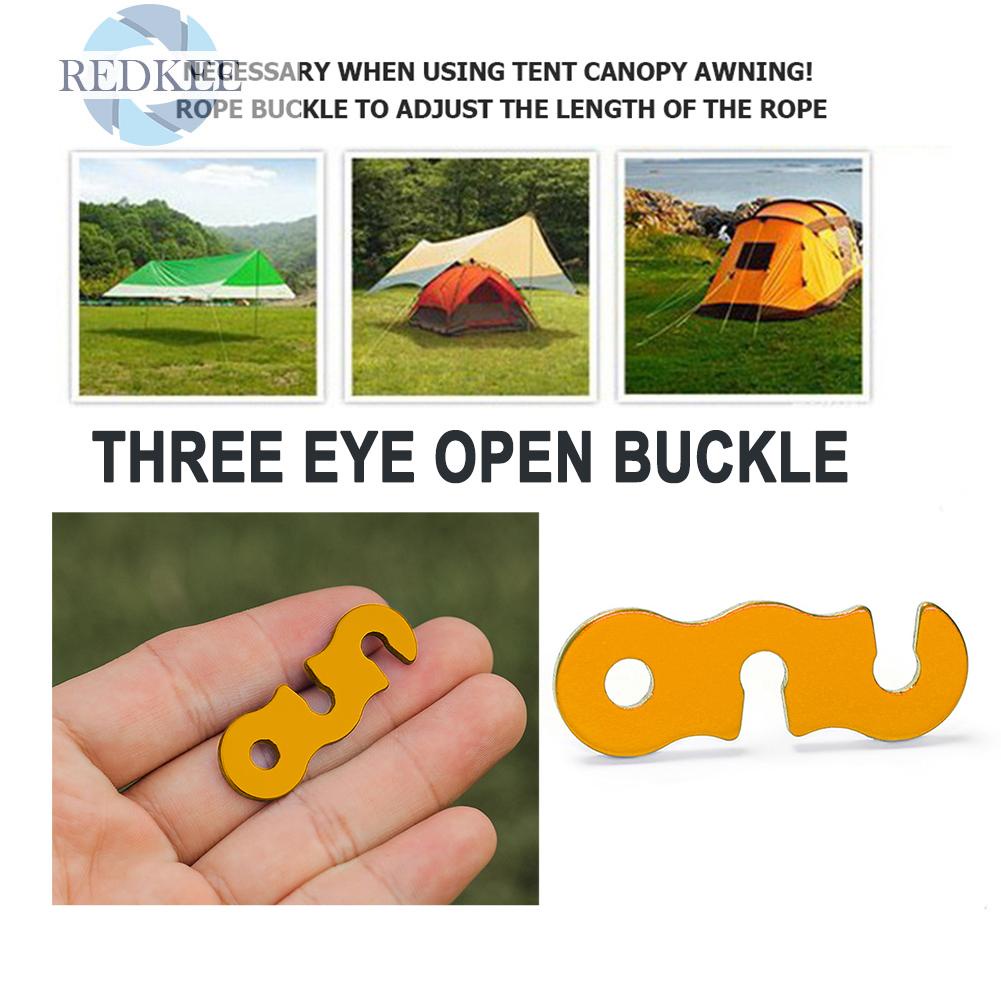 Set 10 Móc Khóa Dây Lều Chữ S Tiện Lợi