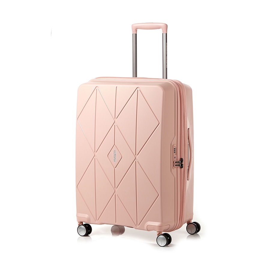 Vali kéo Argyle  AMERICAN TOURISTER - MỸ Size Trung 68cm/25inch: Vali kéo nhựa PPvà bền chắc Hệ thống 4 bánh xe đôi 360