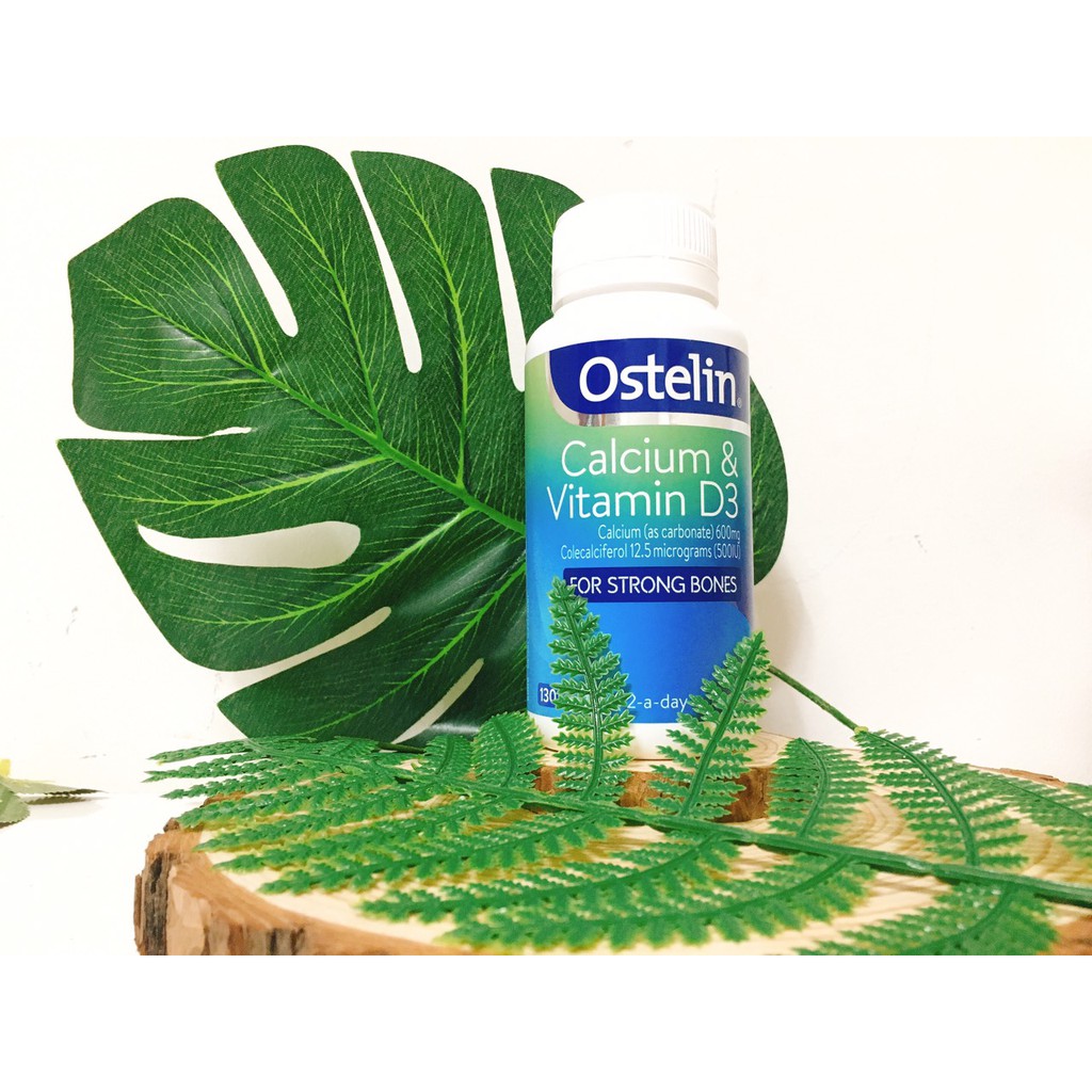 CANXI & VITAMIN D OSTELIN 130v CHO BÀ BẦU