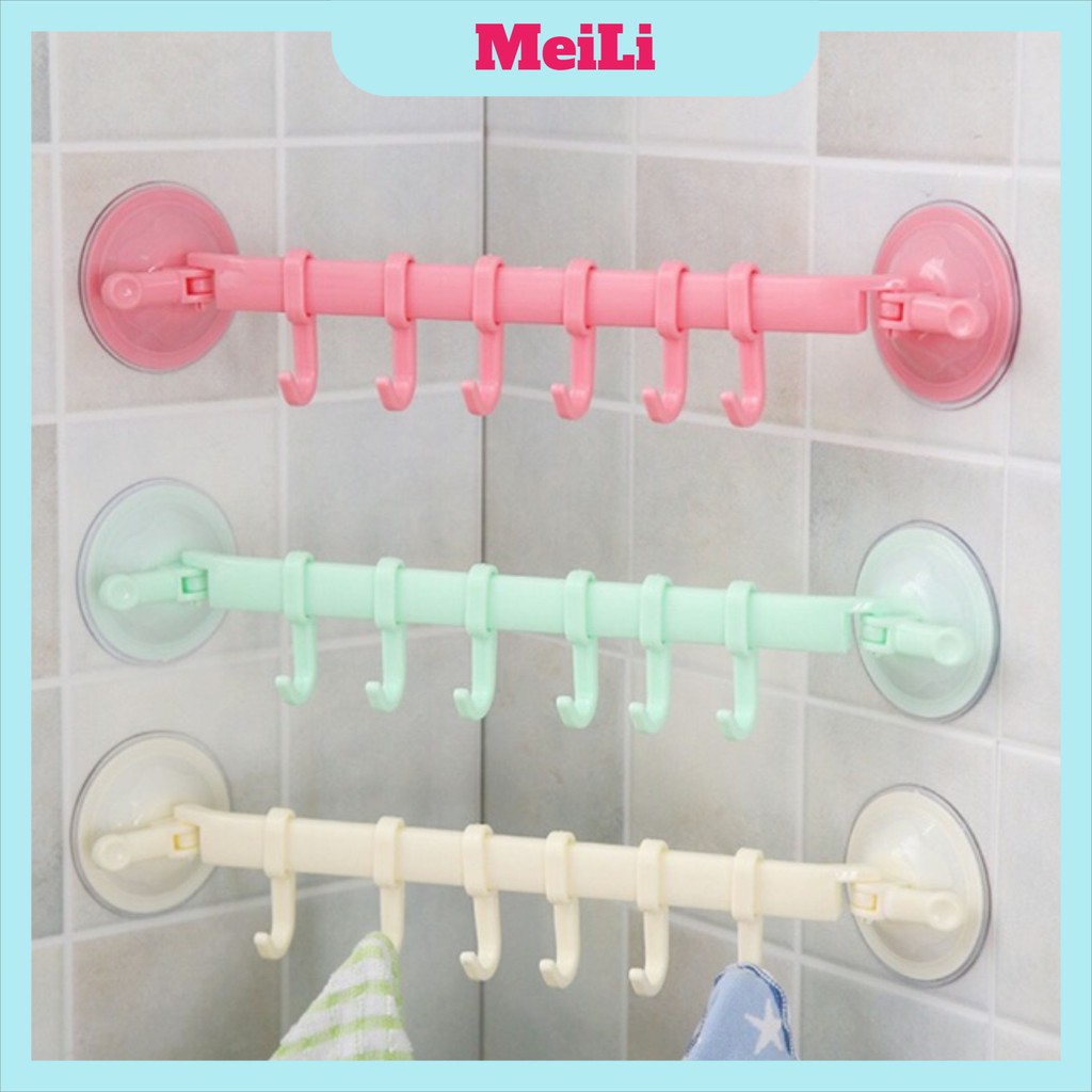 Giá móc cây treoFREESHIPMóc treo đồ nhà tắm hút chân không (Tuyển Sỉ)