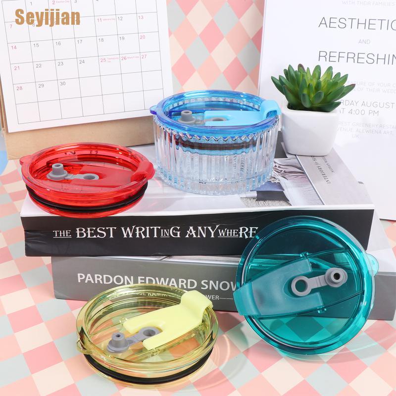 Bộ 6 Nắp Đậy Thay Thế Cho Cốc Nước 30 oz Bằng Nhựa Thiết Kế Đơn Giản Hiện Đại