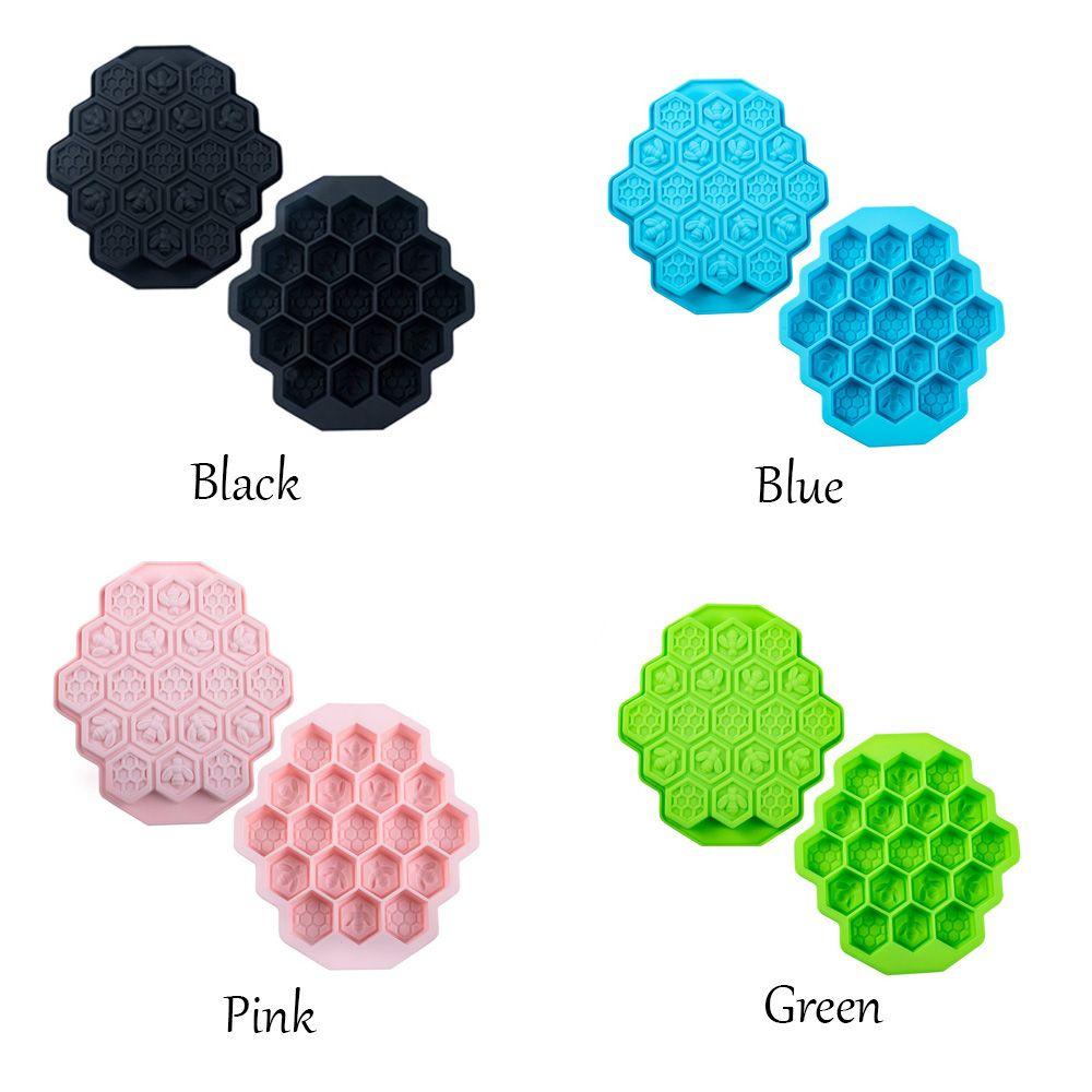 Khuôn Làm Kem / Sáp Ong / Thạch / Xà Phòng 19 Ngăn Tiện Dụng DIY