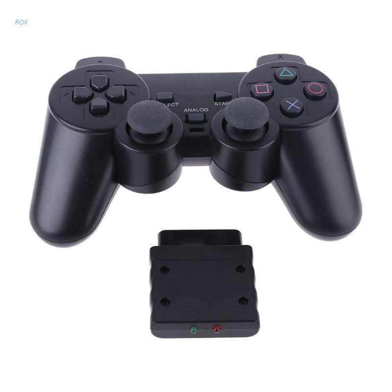 Tay cầm chơi game không dây ROX 2.4G cho PS2
