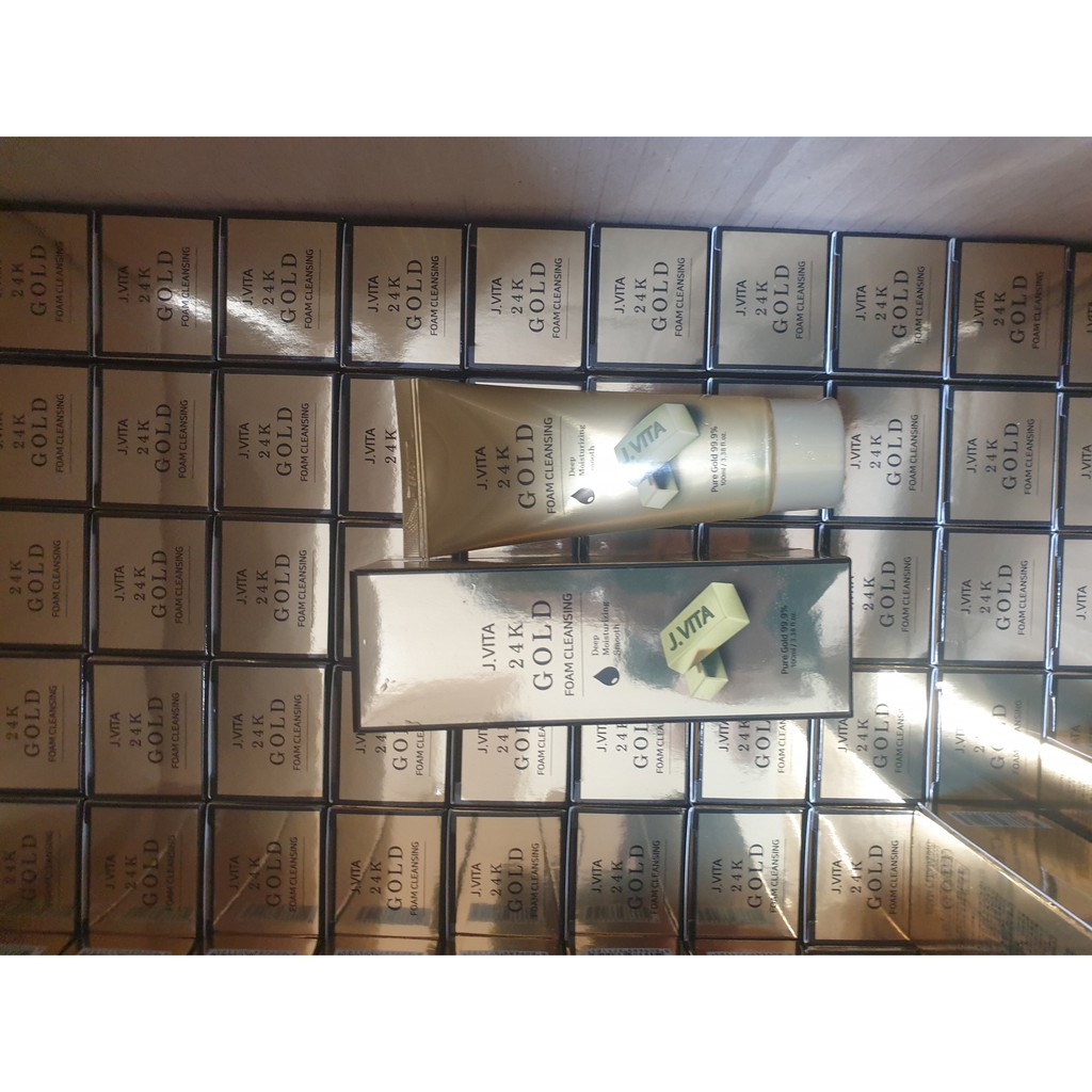 Sữa rửa mặt J.VITA vàng 24K 100ml