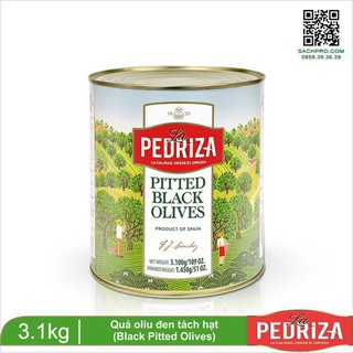 La pedriza - quả oliu xanh/đen tách hạt 3kg